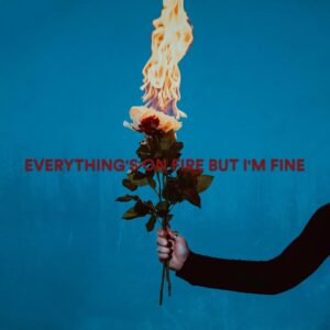 Everything’s On Fire But I’m Fine[Red Marble LP]