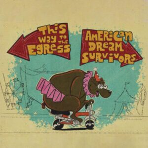 This Way To The Egress / American Dream Survivors Split LP